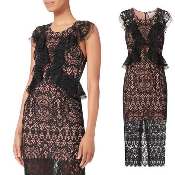 Alexis Dresses & Skirts - Alexis Narasse Lace Midi Dress